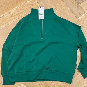 Varley Hawley Half Zip Sweater